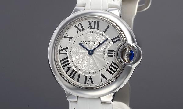 カルティエ  バロンブルー ３３ｍｍ W6920086