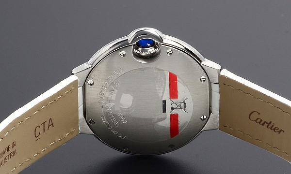 カルティエ  バロンブルー ３３ｍｍ W6920086