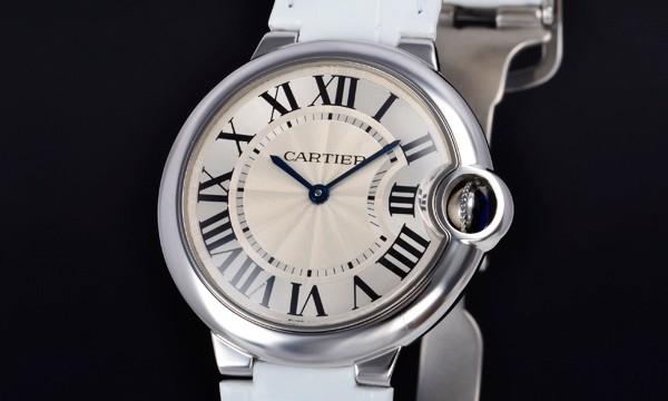 カルティエ バロンブルー ３６ｍｍ W6920087