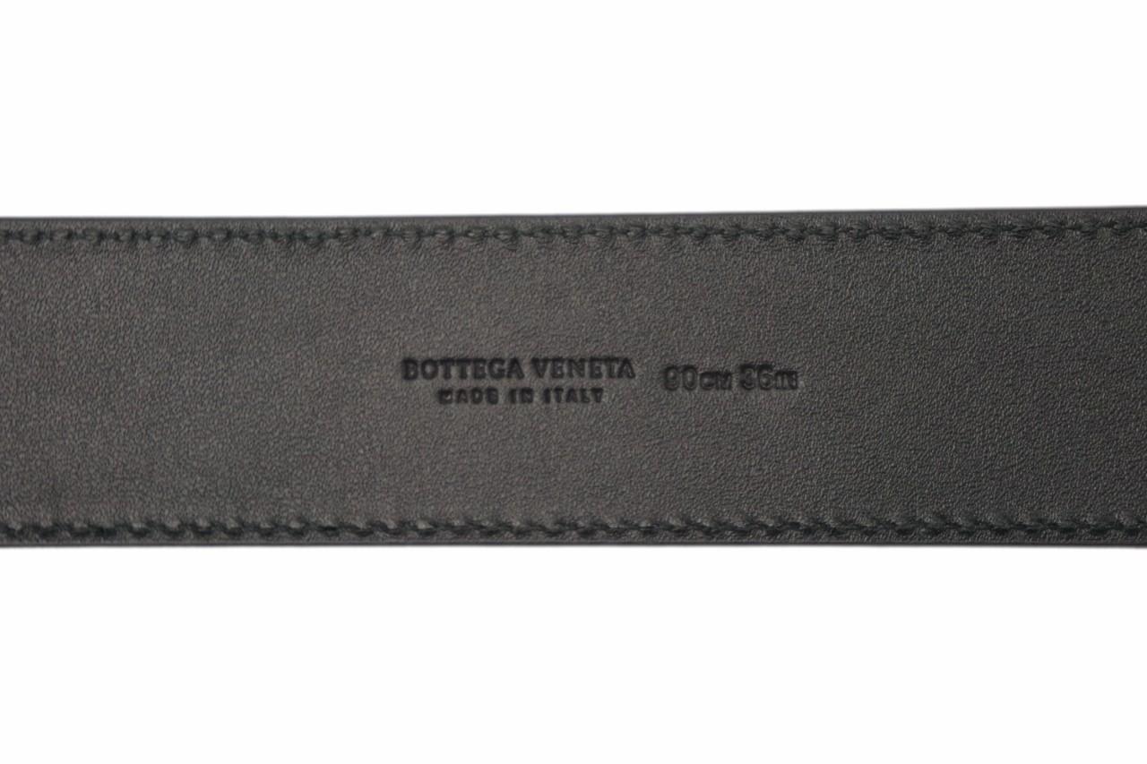 ボッテガヴェネタ カーフレザー BOTTEGA VENETA ベルト BK  598582V46881000