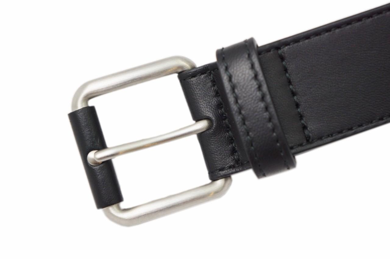 ボッテガヴェネタ カーフレザー BOTTEGA VENETA ベルト BK  598582V46881000