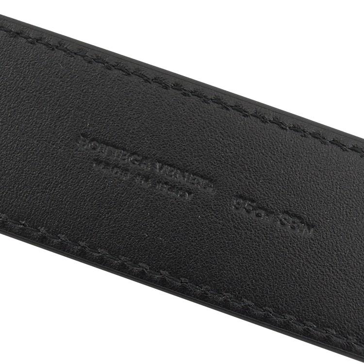 ボッテガヴェネタ BOTTEGA VENETA ベルト  NV カーフレザー ブラック 598582V46501000