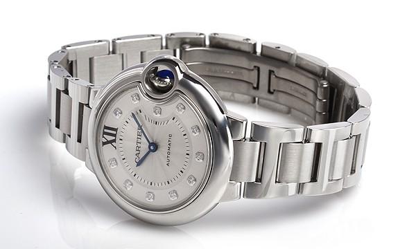 カルティエ  バロンブルー ３３ｍｍ WE902074