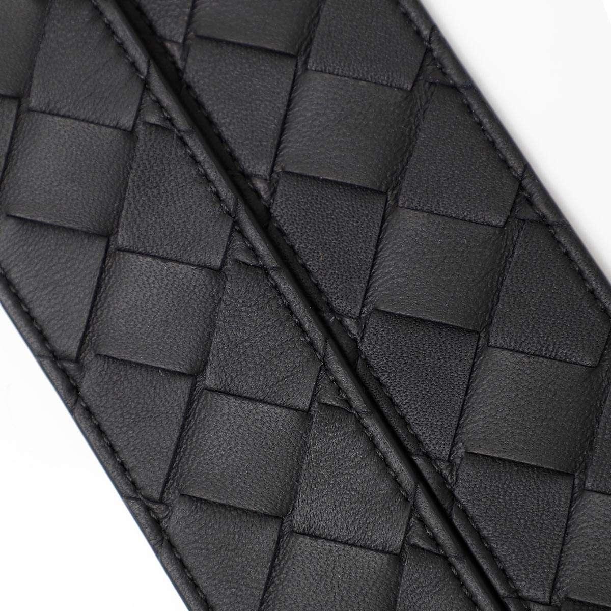 ボッテガヴェネタ BOTTEGA VENETA ベルト ブラック メンズ アクセサリー 革 レザー 580673 vo0bg 8803 CINTURA NAPPA