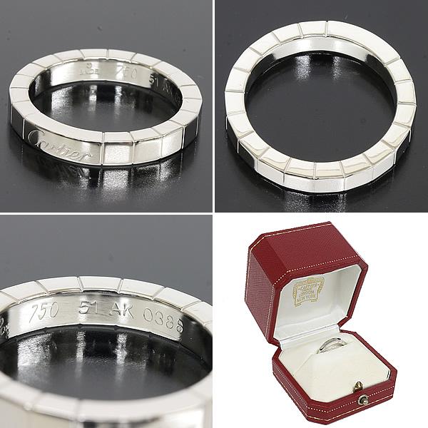 カルティエ指輪 Cartier ラニエール リング  K18WG B6089662
