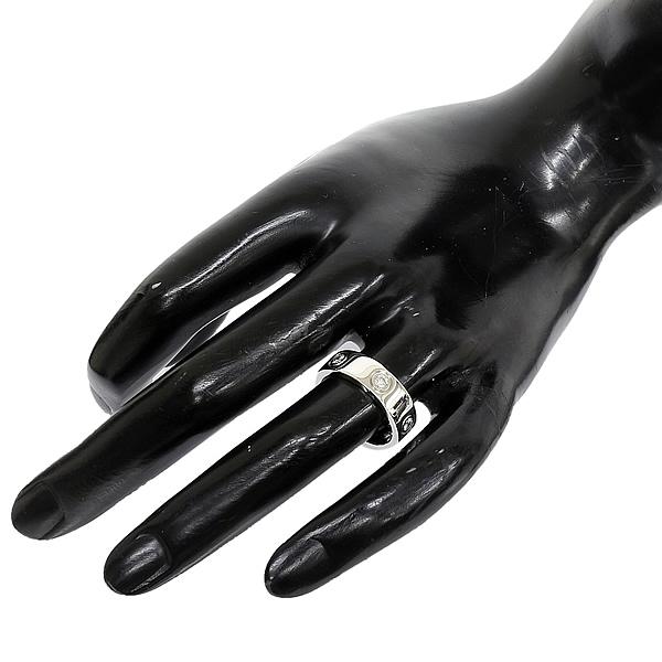 カルティエ Cartier フルダイヤ ラブリング  K18WG B608986