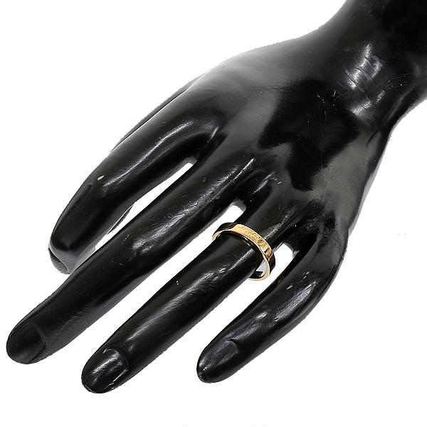 カルティエ Cartier エングレーブドリング K18PG B608987
