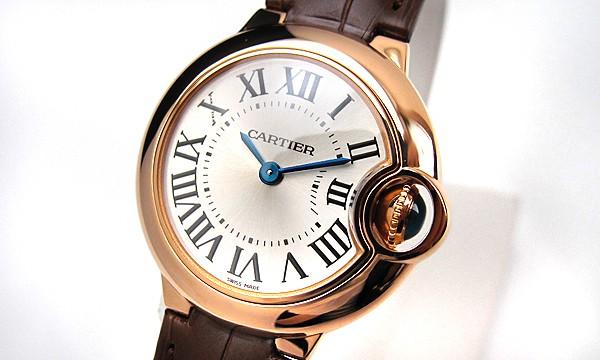カルティエ バロンブルー ２８ｍｍ W6900256