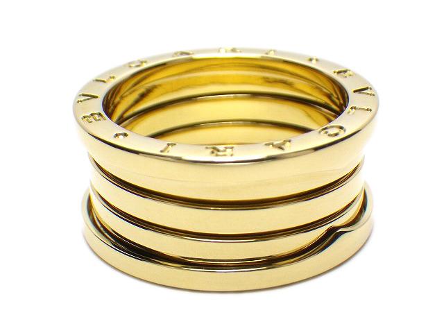 ブルガリリング　BVLGARI B-ZERO1リング(Ｍ)4バンド　k18YG/イエローゴールドCN678945
