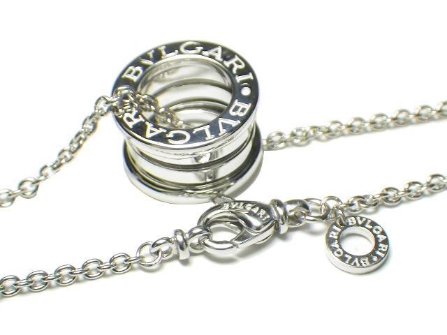 ブルガリネックレス BVLGARI B-ZERO1 k18WG/ホワイトゴールドCN632145