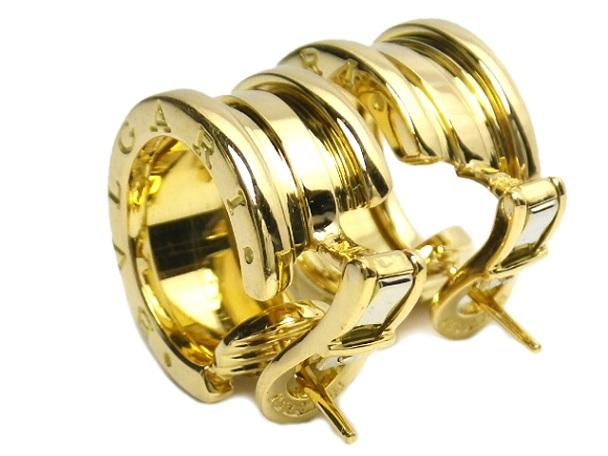 ブルガリピアス BVLGARI B-ZERO1ピアス K18YG/イエローゴールドCN652318