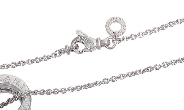 ブルガリネックレス B-zero1 ビーゼロワン K18WG CN851448 BVLGARI B.zero1 ペンダント ジュエリー
