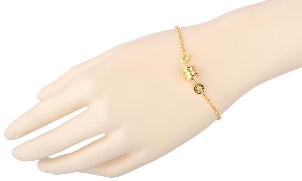 ブルガリブレスレット レディース BVLGARI BR853667 ビーゼロワン BZERO1 バングル イエローゴールド