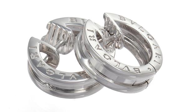 ブルガリ BVLGARI ビー・ゼロワン スモール ピアス OR855539