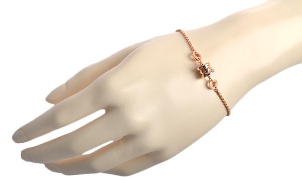 ブルガリブレスレット アクセサリー ジュエリー レディース BVLGARI BR857254 ローズゴールド