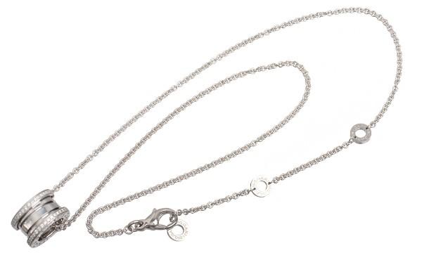 ブルガリ ビーゼロワン エッジ ダイヤ ペンダントネックレス CL857027 ジュエリー