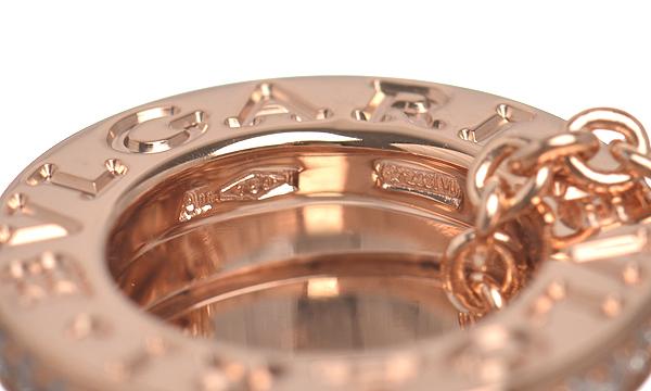 ブルガリネックレス ビーゼロワン サイド ダイヤ ペンダント CL857025
