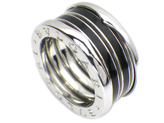 BVLGARIリング ブルガリ　B-ZERO1 K18WG/ホワイトゴールド CN655318