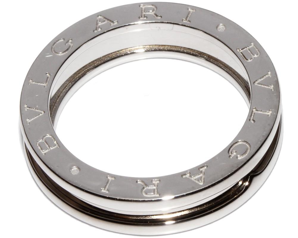 ブルガリ BVLGARI B-Zero1 リングXS(ミニ) AN852423 K18ホワイトゴールド