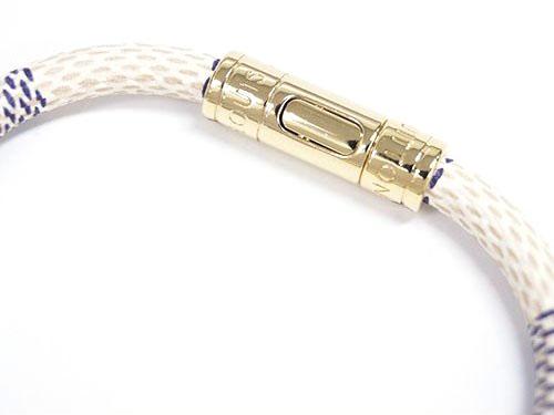 ルイヴィトン M6138F ブレスレット バングル ダミエ・アズール ブラスレ・キープ
