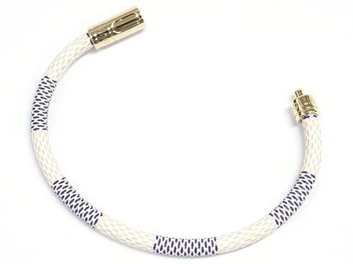 ルイヴィトン M6138F ブレスレット バングル ダミエ・アズール ブラスレ・キープ