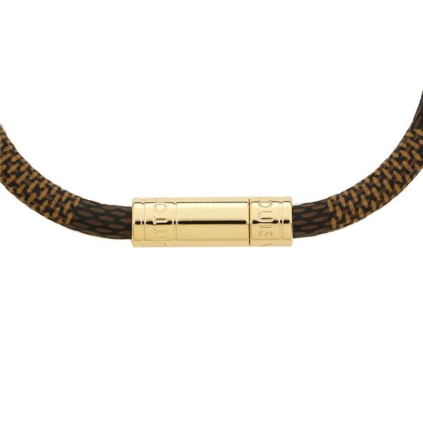 LOUIS VUITTON ブレスレット アクセサリー レディース ルイヴィトン M6139 ブラウン ゴールド
