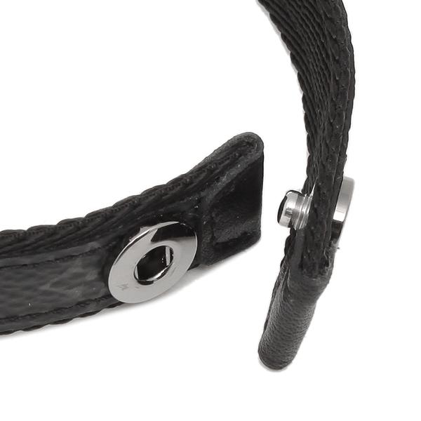 LOUIS VUITTONルイ・ヴィトン ブレスレット アクセサリー メンズ ルイヴィトン M6549D シルバー ブラック