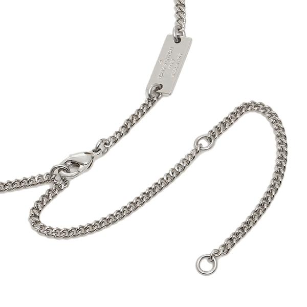 ルイ・ヴィトンネックレス  LOUIS VUITTON アクセサリー メンズ ルイヴィトン M62484 シルバー