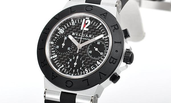 人気のブルガリ アルミニウム クロノグラフ  AC38BTAVD