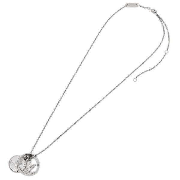 LOUIS VUITTON ネックレス アクセサリー メンズ ルイヴィトン M62485 シルバー