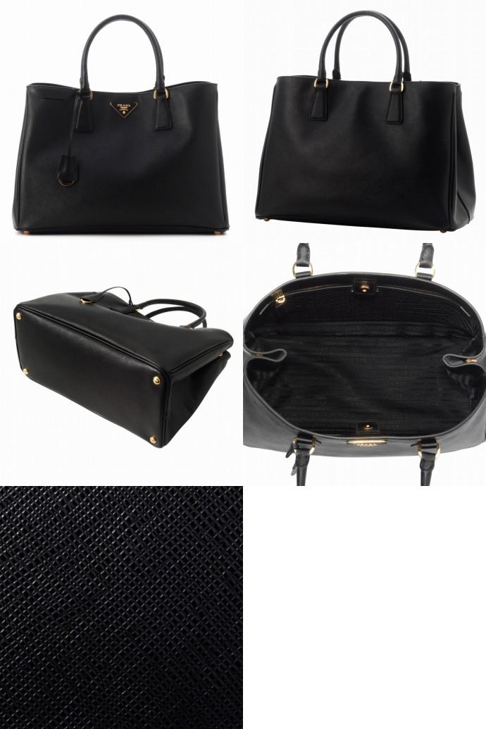 PRADA/プラダハンドバッグ SAFFIANO LUXロゴプレート付き BN1844 NZV 002 