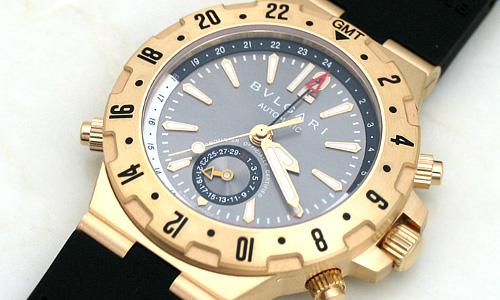 ブルガリ時計 ディアゴノ プロフェッショナル ＧＭＴ GMT40C5GVD