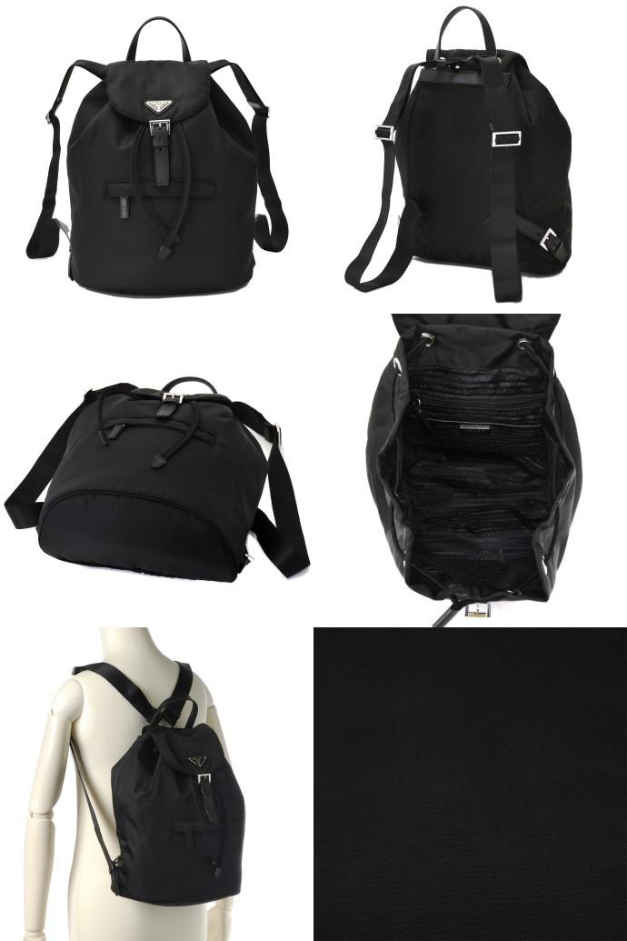 PRADA プラダ ナイロン リュックサック BZ0032 ブラックバックパック