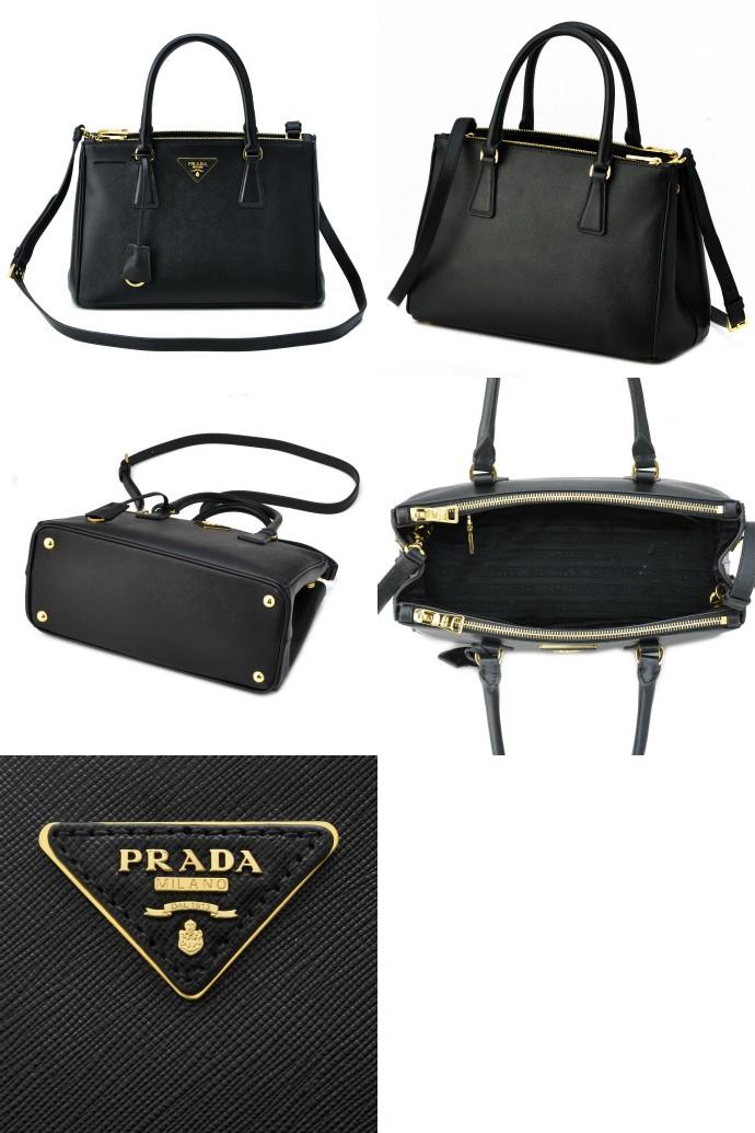 プラダ PRADA サフィアーノレザー 2WAY バッグ NERO（ブラック） レディース BN1801 NZV 002 