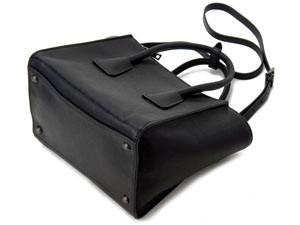 プラダ レザー 2WAY ハンドバッグ B2625M ショルダーバッグ ブラック