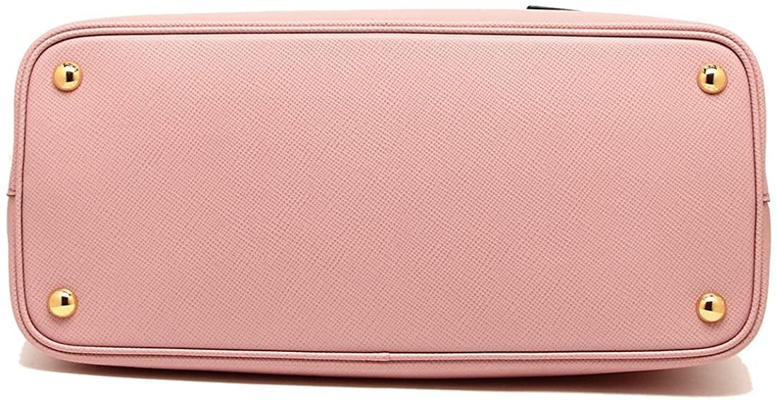 プラダトートバッグ レディース PRADA 1BG775 2A4A F0776 ピンク ネイビー