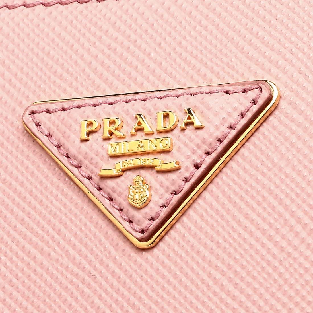 プラダトートバッグ レディース PRADA 1BG775 2A4A F0776 ピンク ネイビー