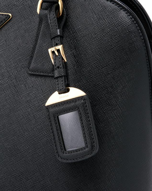 プラダ SAFFIANO LUX ショルダー付 ハンドバッグ BLACK  BN2538 NZV F0002