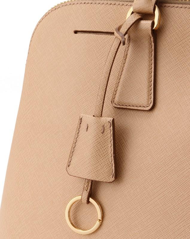 プラダ PRADA SAFFIANO LUX ハンドバッグ NOISETTE BL0812 NZV F0L7A