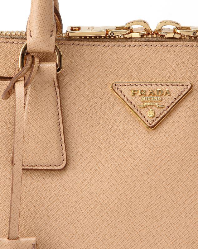 プラダ PRADA SAFFIANO LUX ハンドバッグ NOISETTE BL0812 NZV F0L7A