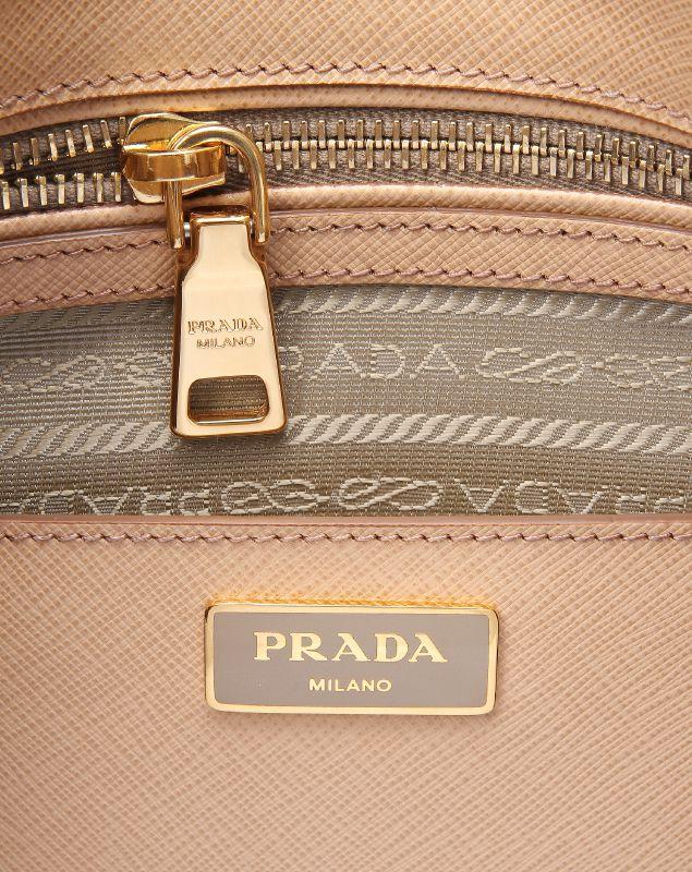 プラダ PRADA SAFFIANO LUX ハンドバッグ NOISETTE BL0812 NZV F0L7A