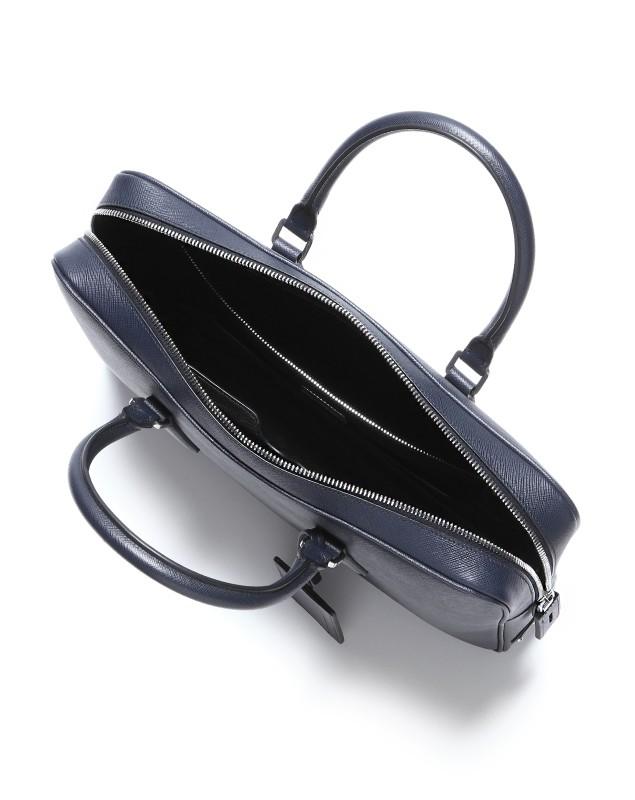 プラダ バッグ　ブリーフケース パドロック付 PRADA BLACK VS0363 9Z2 F0002