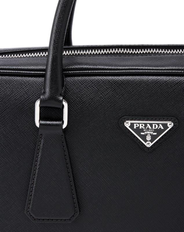 プラダ  PRADA SAFFIANO TRAVEL 2WAY ブリーフケース ビジネスバッグNERO ブラック VA0891 9Z2 002