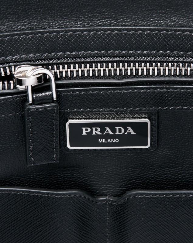 プラダ  PRADA SAFFIANO TRAVEL 2WAY ブリーフケース ビジネスバッグNERO ブラック VA0891 9Z2 002