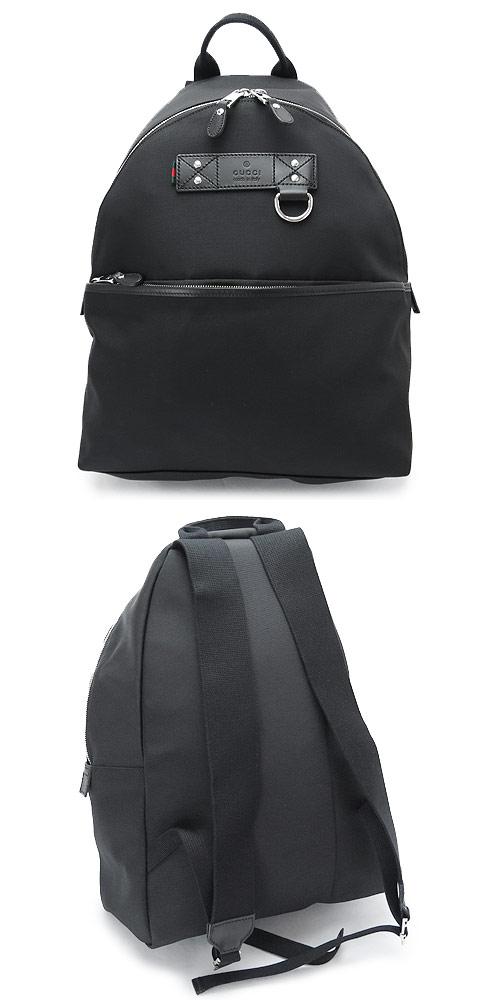 グッチ リュックサック デイバッグ バックパック ナイロン ブラック 268184 F567N 1060
