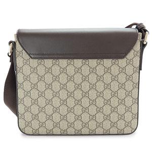 GUCCI ショルダーバッグ 353430 KGDIG 8588 メッセンジャー GGスプリーム キャンバス PVC ベージュ×ダークブラウン