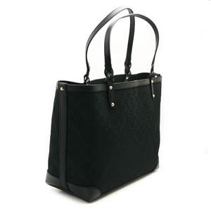 グッチトートバッグ GGキャンバス GUCCI ブラック レディース・メンズ 247209 F4CMG 1000