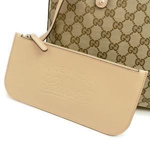 グッチ (Gucci) GGキャンバス ハンドバッグ 269878 ベージュ ベージュ×サンド 269878 F4CMG 9782