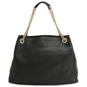 グッチ  （GUCCI） チェーントートバッグ ソーホー レザー ブラック ゴールド金具 レディース 308982 A7M0G 1000