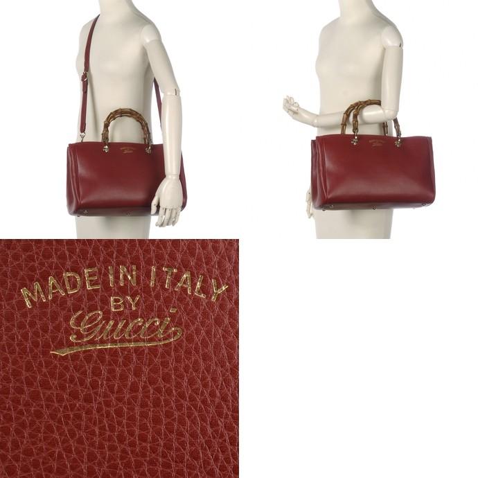 グッチ GUCCI Bamboo Shopper 2WAYハンドバッグ 323660 A7M0G 6227